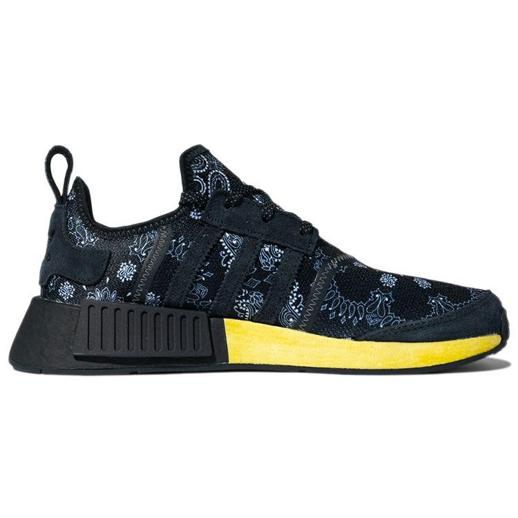 Neighborhood X Adidas NMD_R1 Navy Paisley Bandana Unisex Sneakers Blue Night-Navy Cloud-White GY4158