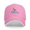 Colourful Hummingbird Roatan Bay Islands Honduras Baseball Cap Luxury Brand beach hat New In The Hat party Hat Mens Caps Women's