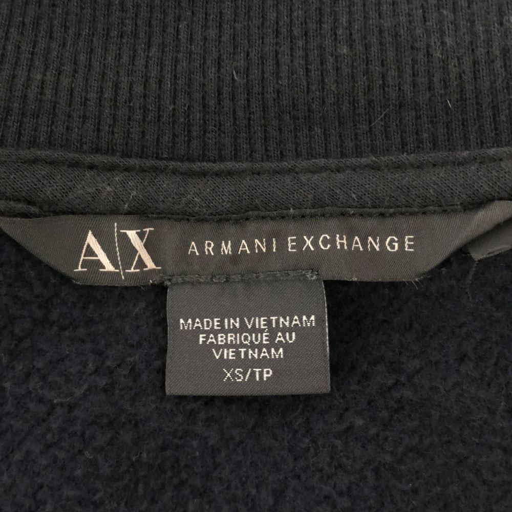 ARMANI EXCHANGE Blouson XS black Back brushed Women Used