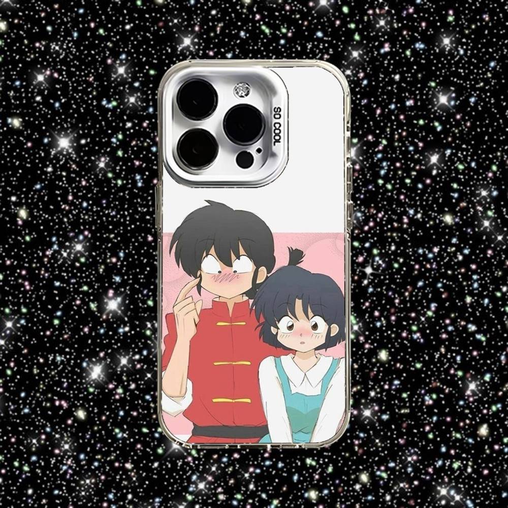 Manga Ranma 12 Phone Case For iPhone 16,15,14,13,12,11,Pro,XS,Max,Plus,Mini,SE White Candy Matte Shockproof Cover