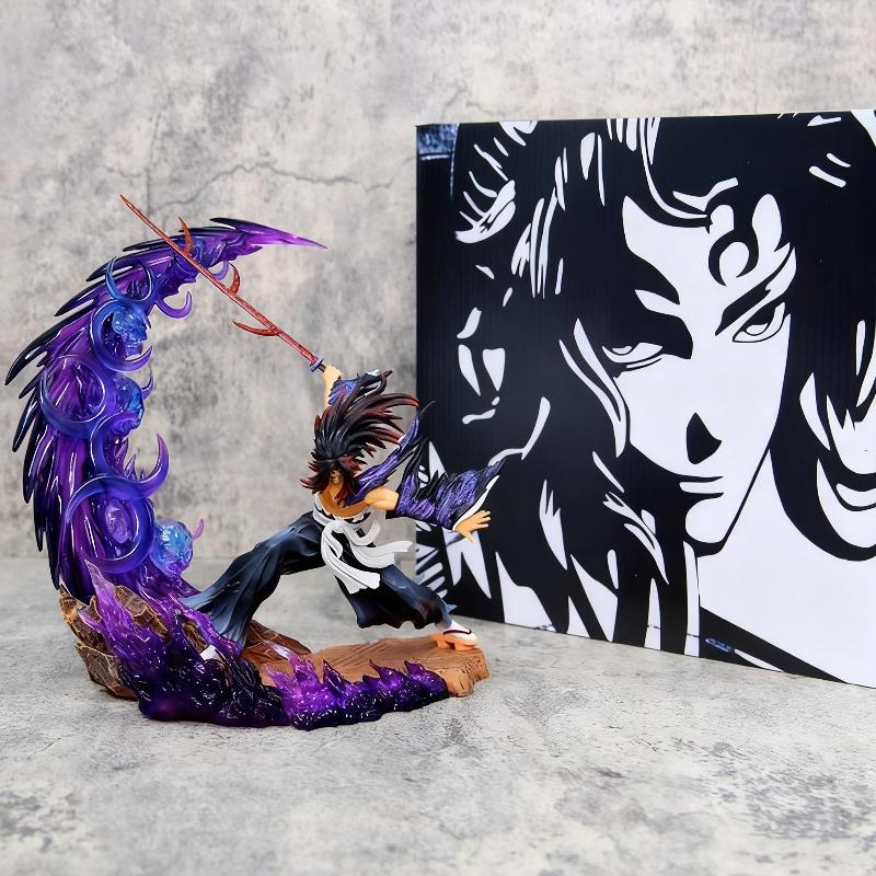 23Cmdemon Slayer Yoriichi Tsugikuni Vs Kokushibo Battle Form Gk Figure Pvc Glowing Model Statue Home Decor Collectible Toy Gift