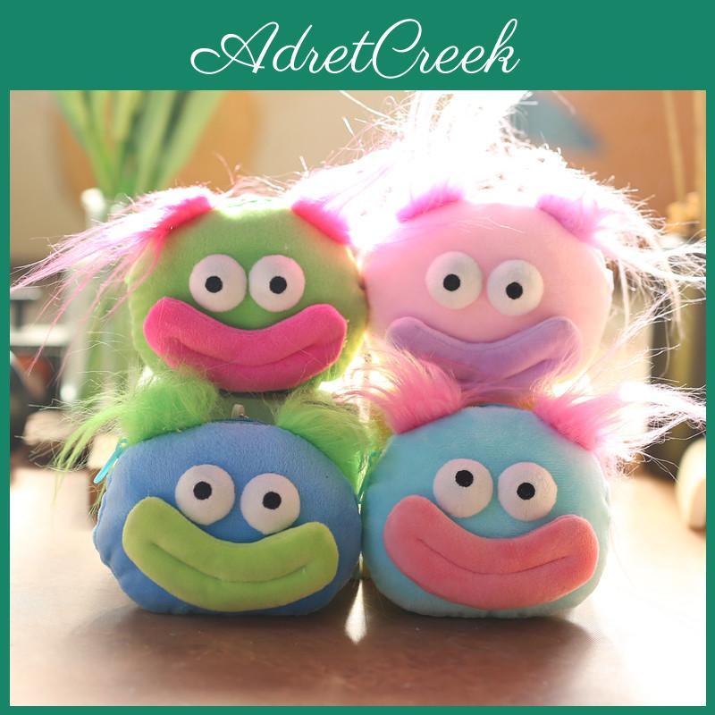 Super Soft Big-eyed Sausage Plush Toy Pendant With Pp Cotton Stuffing
