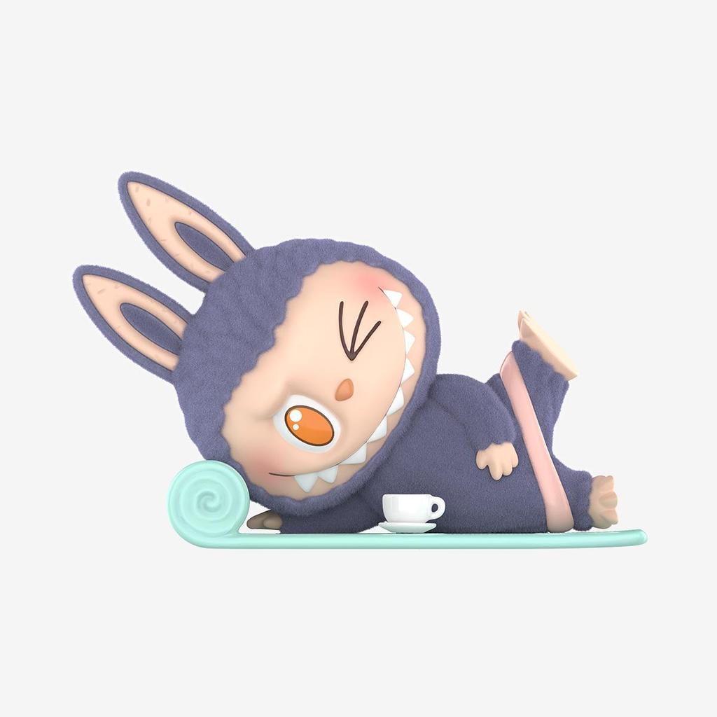 POP MART LABUBU THE MONSTERS Lazy Yoga Series Figurer Blindboks (Enkeltpakning / 10-delers sett)