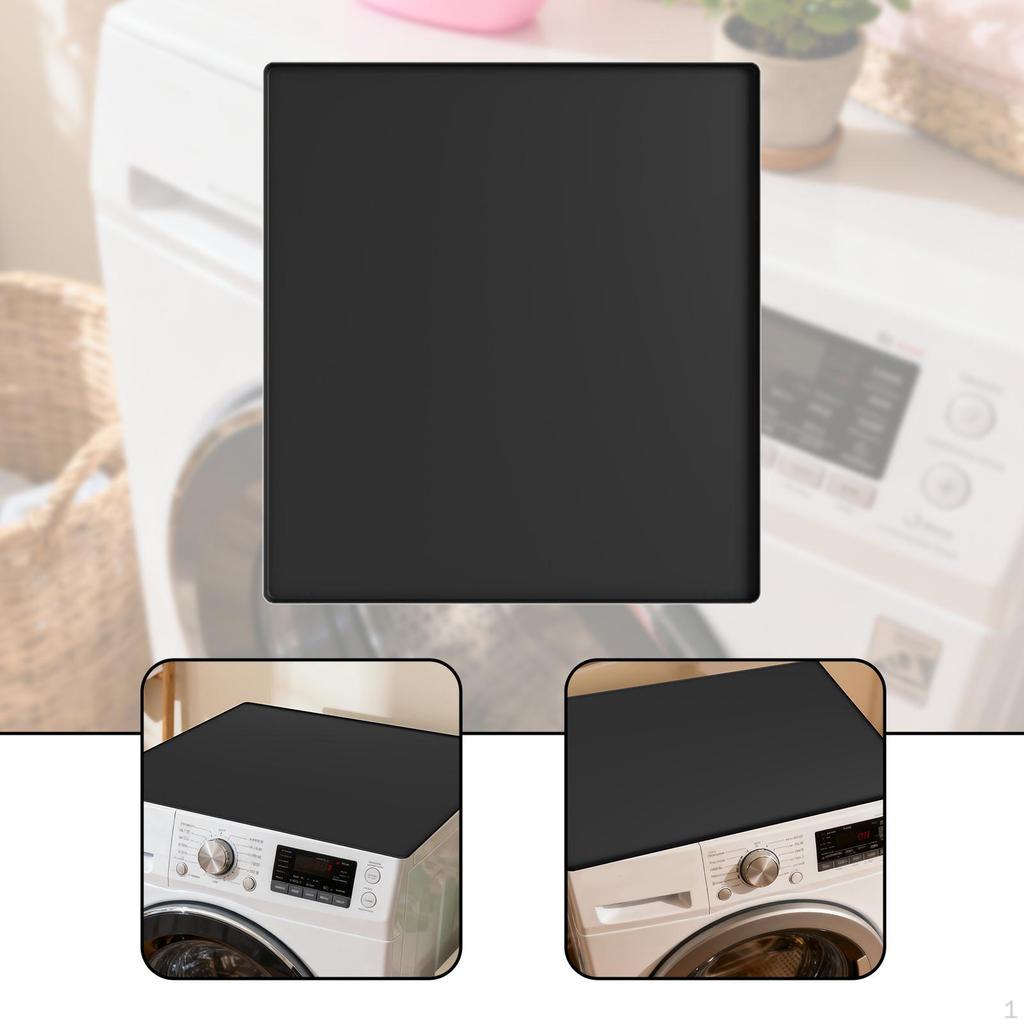 Silicone Appliance Mat Pad Anti Slip Accessory Dryer Drip Tray Pet for Office Bedroom Washing