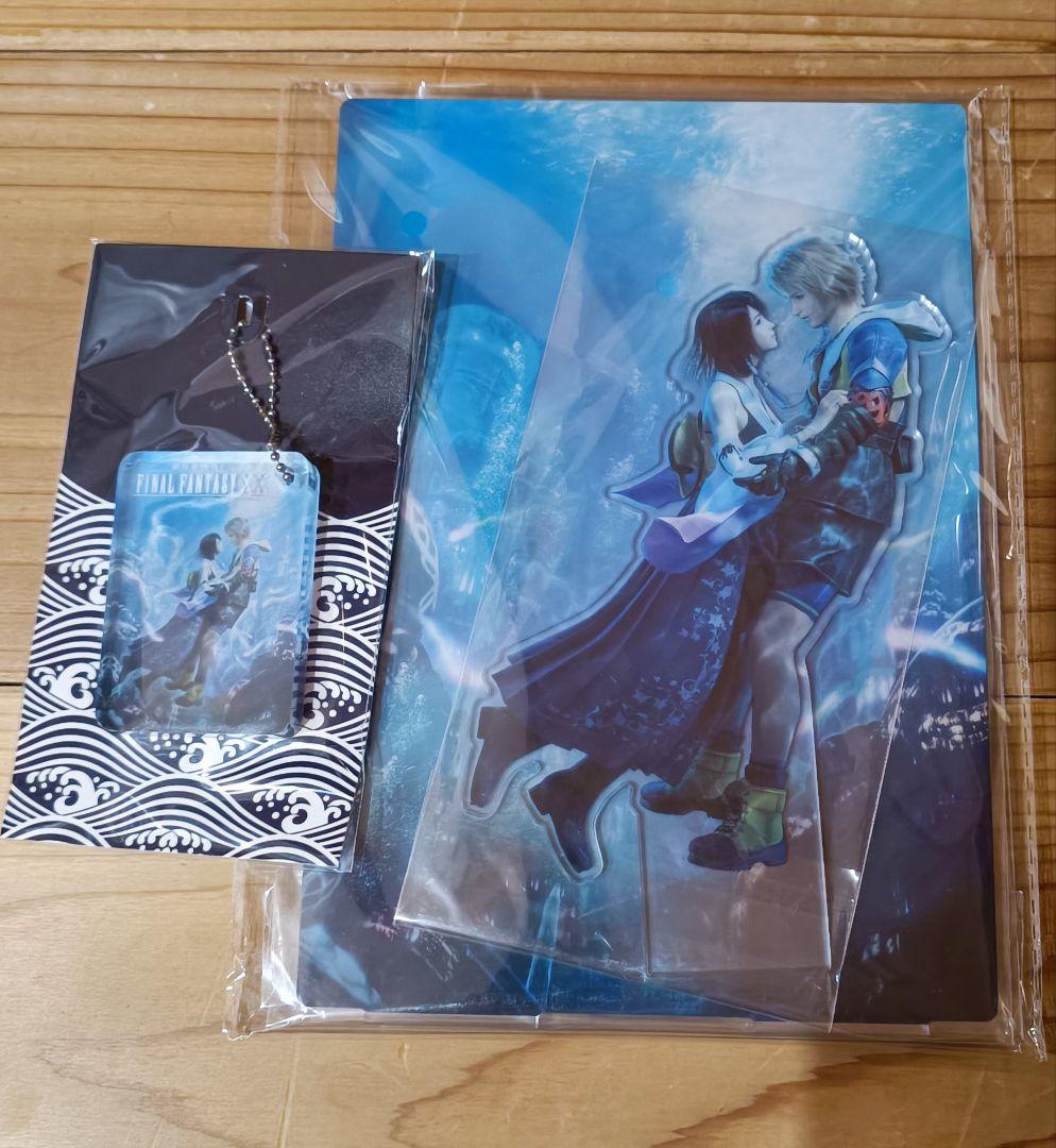 FINAL FANTASY X Набор акриловых подставок + Брелок