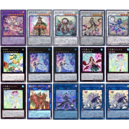 [Deck Sale] Rokka Aroma Deck Pre-built Deck with Sleeves: Rokka Fairy Snowdrop, Aromalilith - Rosalina, and Rokka Fairy Button