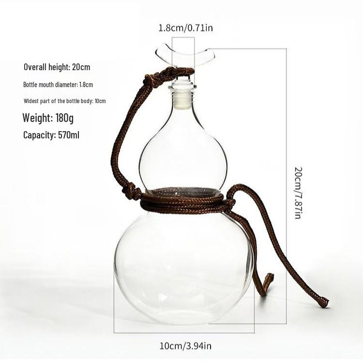 Large Capacity Insulated Gourd Water Bottle for Men, Women & Students - Sealed Cold Brew & Tea Kettle