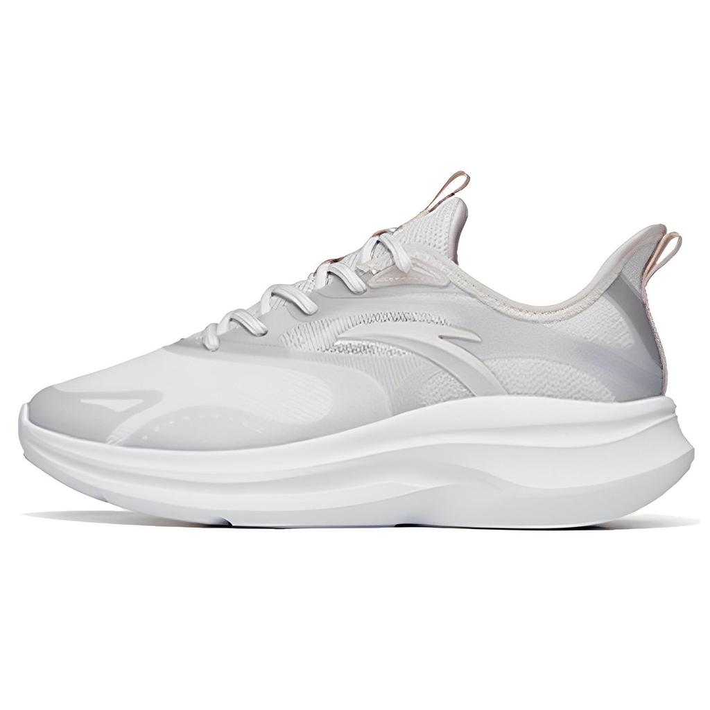 Anta Leaves 2.0 Lightweight Low top Casual Shoes Women's Gradient Silver Gray 922225520-4
