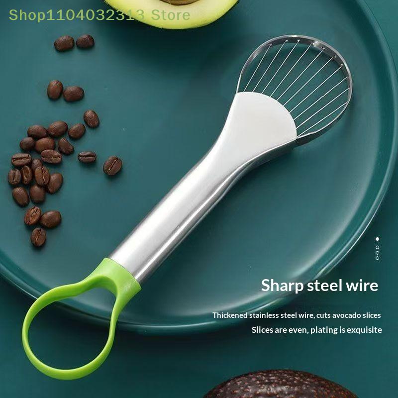 Stainless Steel Cutter Kitchen Gadgets Fruit Cutting Artifact All For Kitchen Avocado Knife Gadget And Home Dragon Fruit Slices