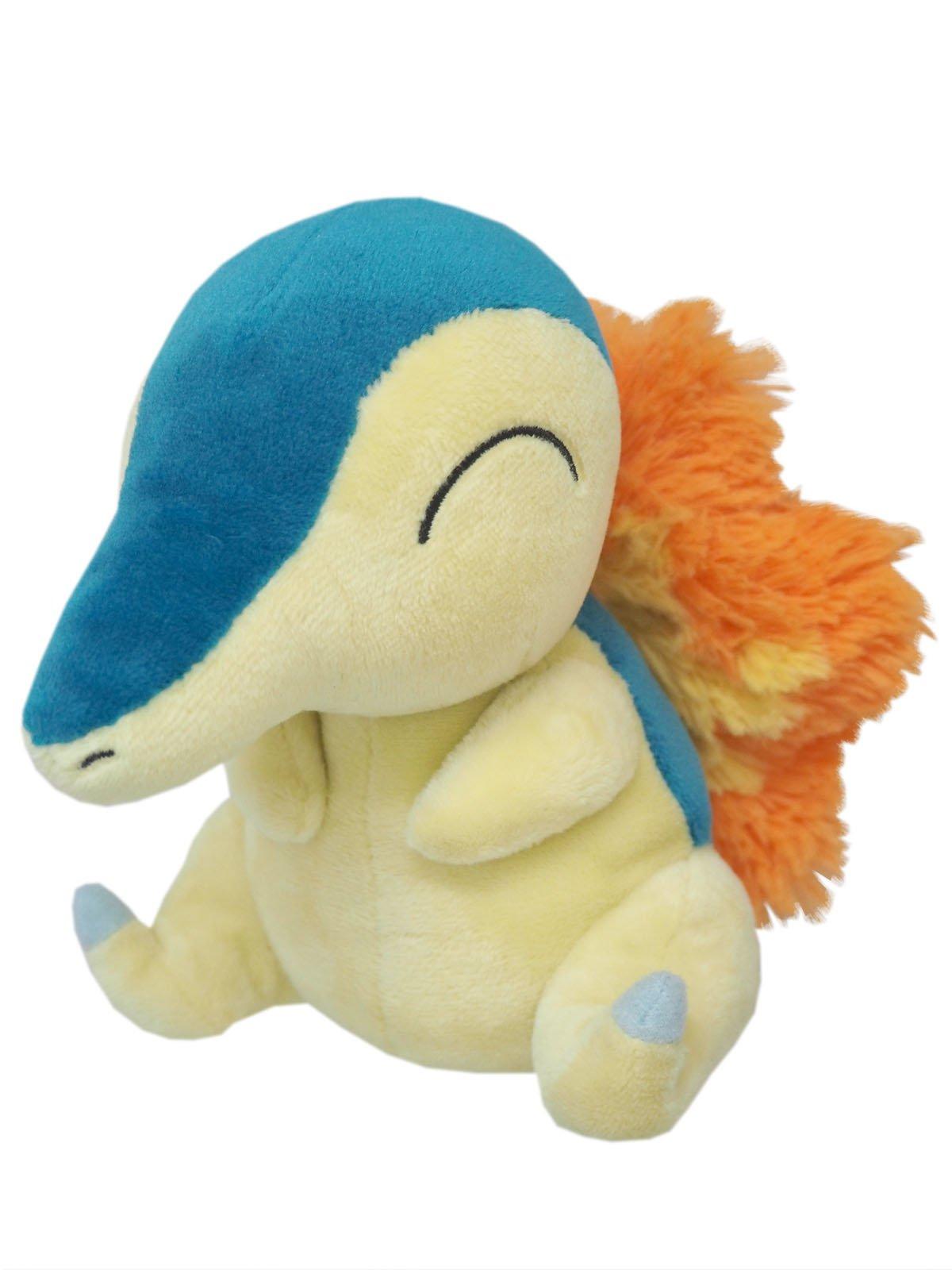 Sanei Boeki Pokemon ALL STAR COLLECTION Cyndaquil W11 x D18 x Plush Toy Pokemon PP41 (S) H14.5cm