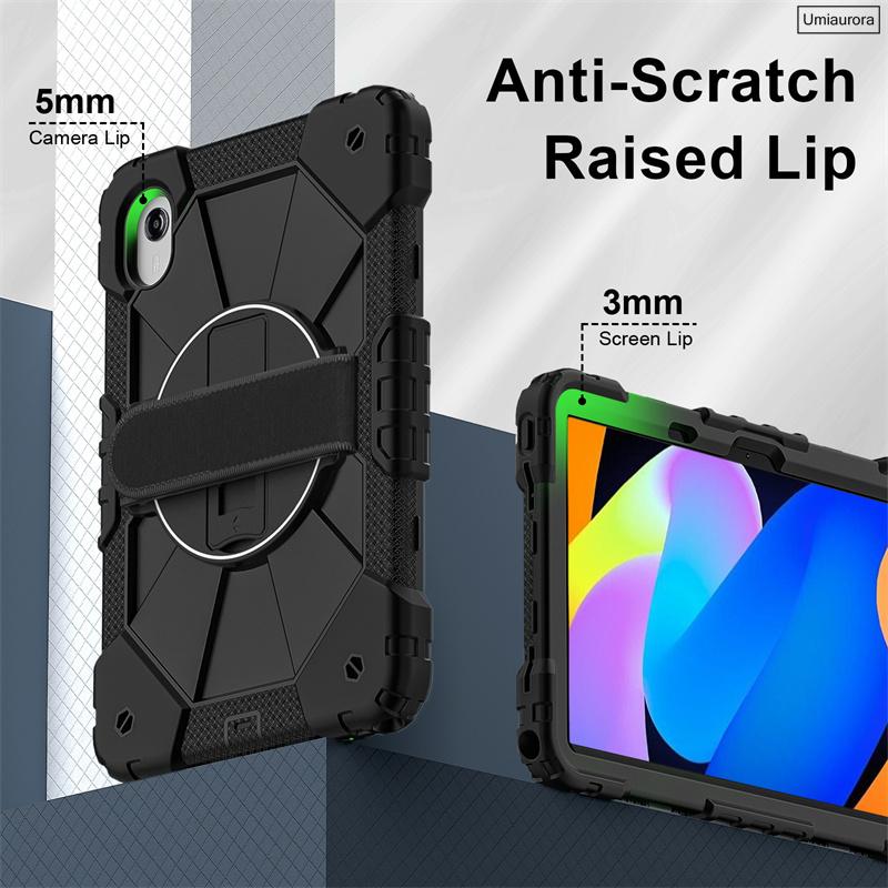 Για Lenovo Xiaoxin Pad 11" 2025 Idea Tab M11 11 ιντσών TB336FU TB336ZU TB330FU Λουράκι Χειρός Βάση Θήκη Tablet Αντικραδασμική Θωράκιση Funda