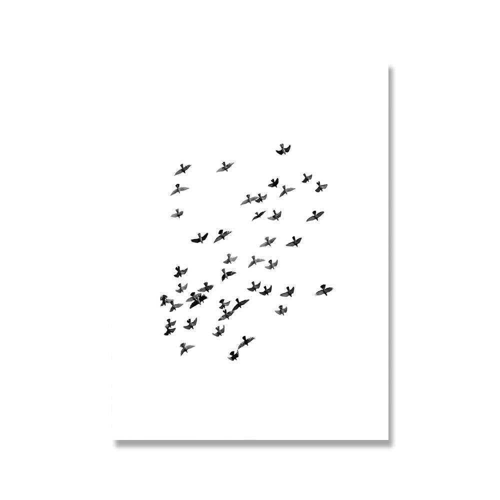 Morning Sun Tree Abstract Poster Nordic Print Scandinavian Wall Art Picture Sweet Dream Home Decor Canvas Painting Simplicity
