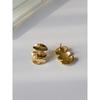 Stud Earrings Cold Wind Ins Niche Design Sense High-end Exquisite Fashion Jewelry Earrings Korean Style