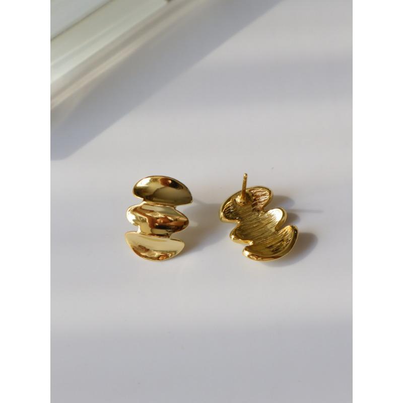 

Серьги-гвоздики Cold Wind Ins Niche Design Sense High-end Exquise Fashion Jewelry Серьги в корейском стиле