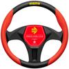 MOMO ITALIA Italian Steering Wheel Size Carbon Fiber Cover, Milan, Italy, S, Red/Black