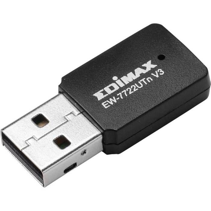 Adaptateur Wi-Fi EDIMAX EW-7722UTN V3 USB 2.0