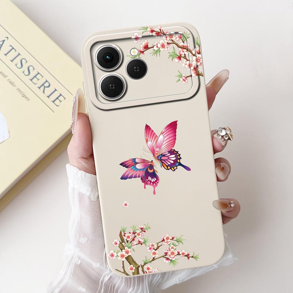 For Techno Spark 40 Case Cover Silicone Cute Cartoon Fashion Luxury Funny Cool Painted Phone Case For Tecno Spark 40 Back Cover