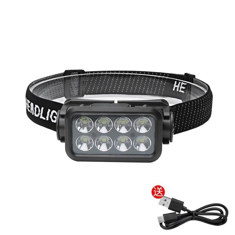 

Ideal for outdoor travel, hiking, fishing, and mountain climbing, this compact and portable rechargeable LED headlamp features 6 Modes K354