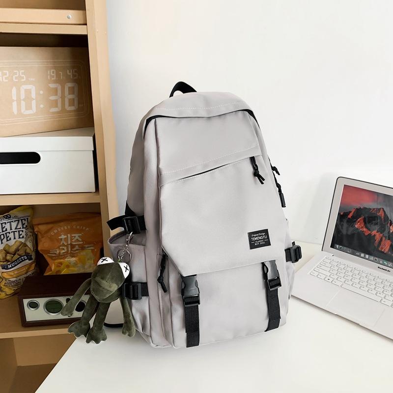 Schoolbag wholesale schoolbag male junior high school high school college student backpack female large capacity computer bag couple casual backpack