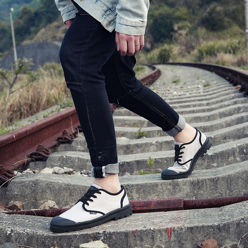 Men Shoes New Low Top Casual Shoes Canvas Sports Shoes Hard-wearing Men's Sneakers High Quality Walking Shoes Zapatillas Hombre