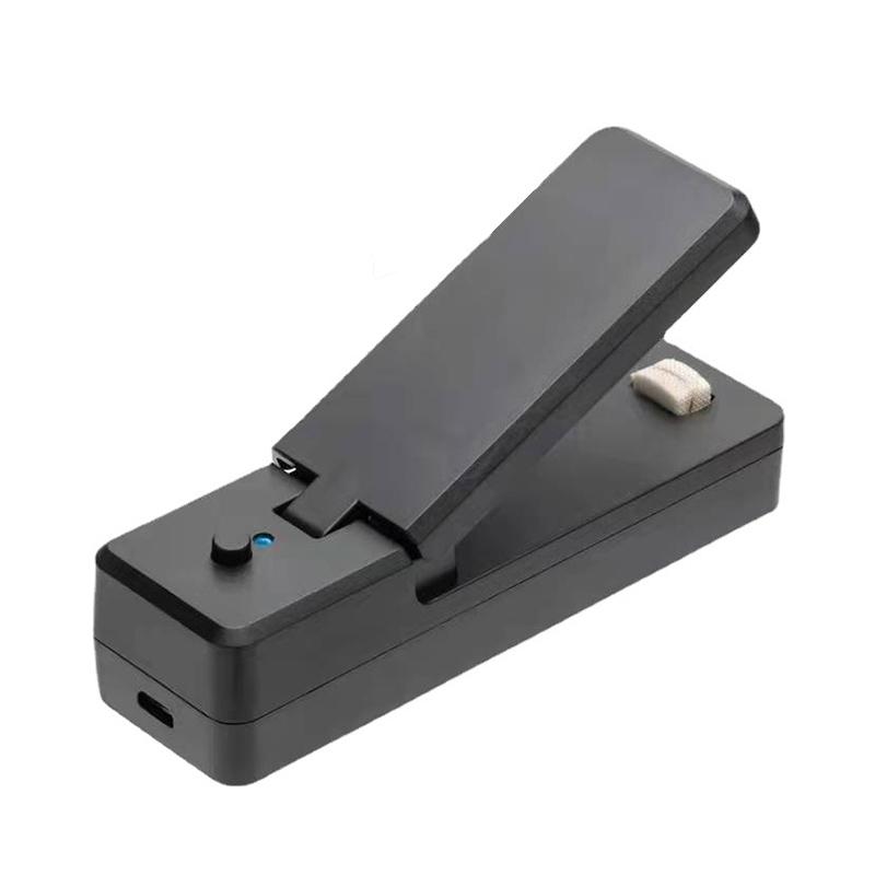 2 IN 1 USB Chargable Mini Bag Sealer Heat Sealers With Cutter Knife Rechargeable Portable Sealer For Plastic Bag Food Storage