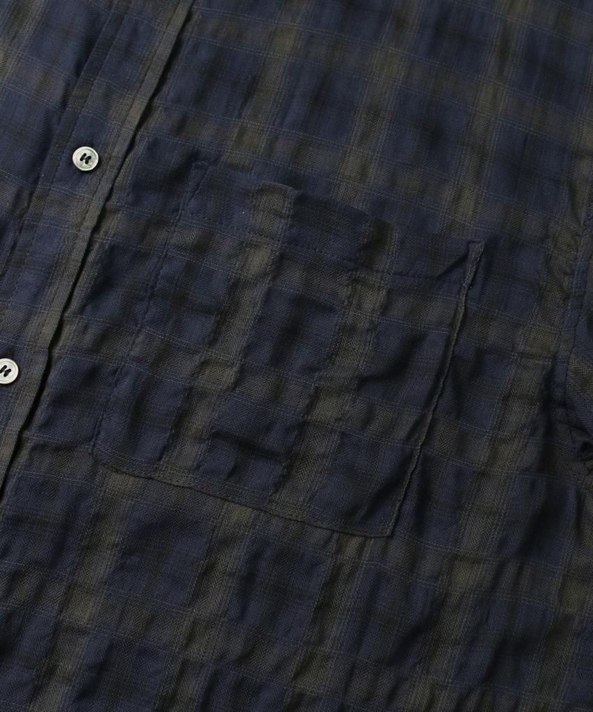 INDUST Plaid Check Shirt (Navy)