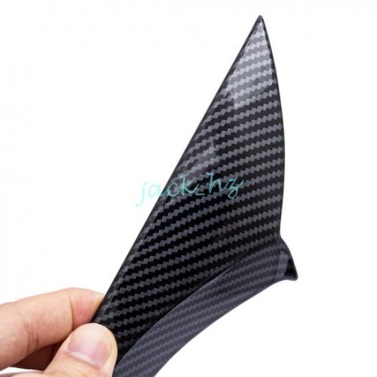Carbon Fiber Interior Center Console Strips Trims For Subaru Outback -