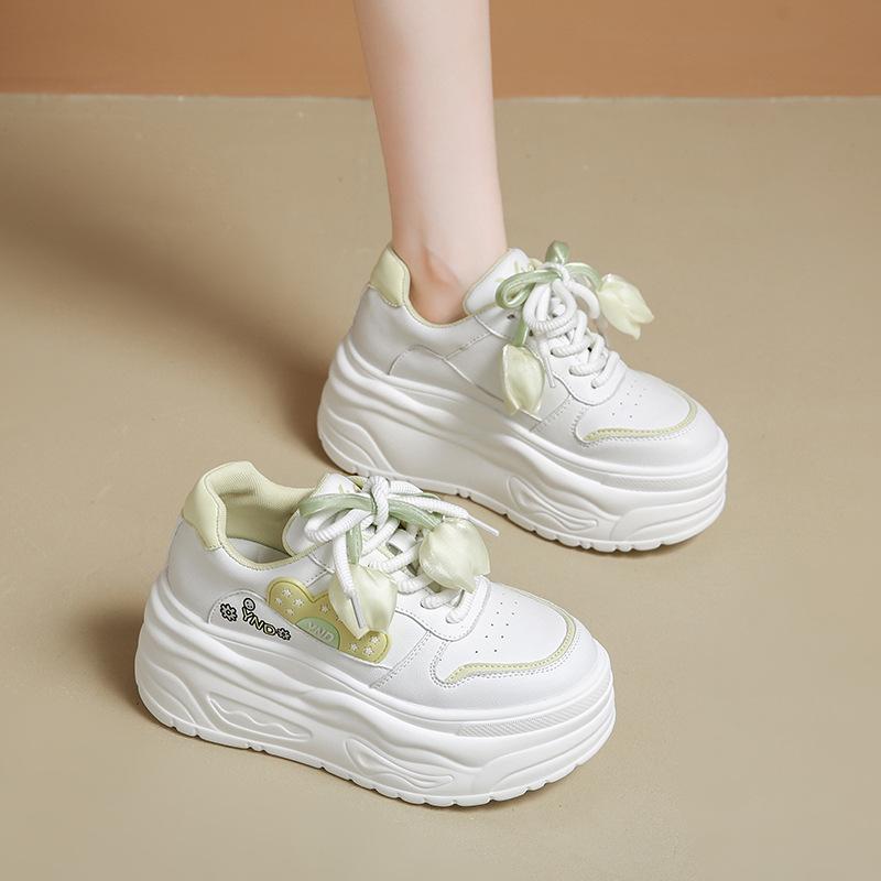 2025 Spring New Dad Shoes Board Shoes Women's Light and Versatile Student Casual Shoes Korean Version Ins Style Little White Shoes