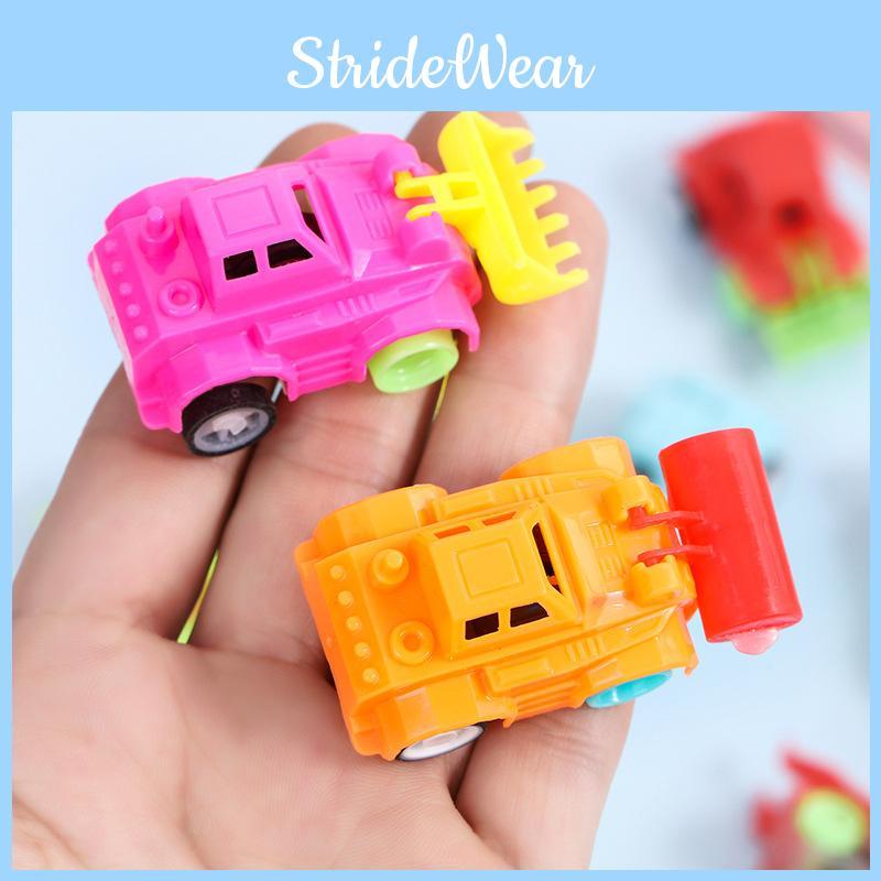 Colorful Mini Power Engineering Vehicle Toy For Early Kids Motor Skills Gift And