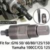 LINGXUN Engine Magneto Flywheel Puller Double-head Code Rotor Puller 24/27mm Screw Motorcycle Repair Tools
