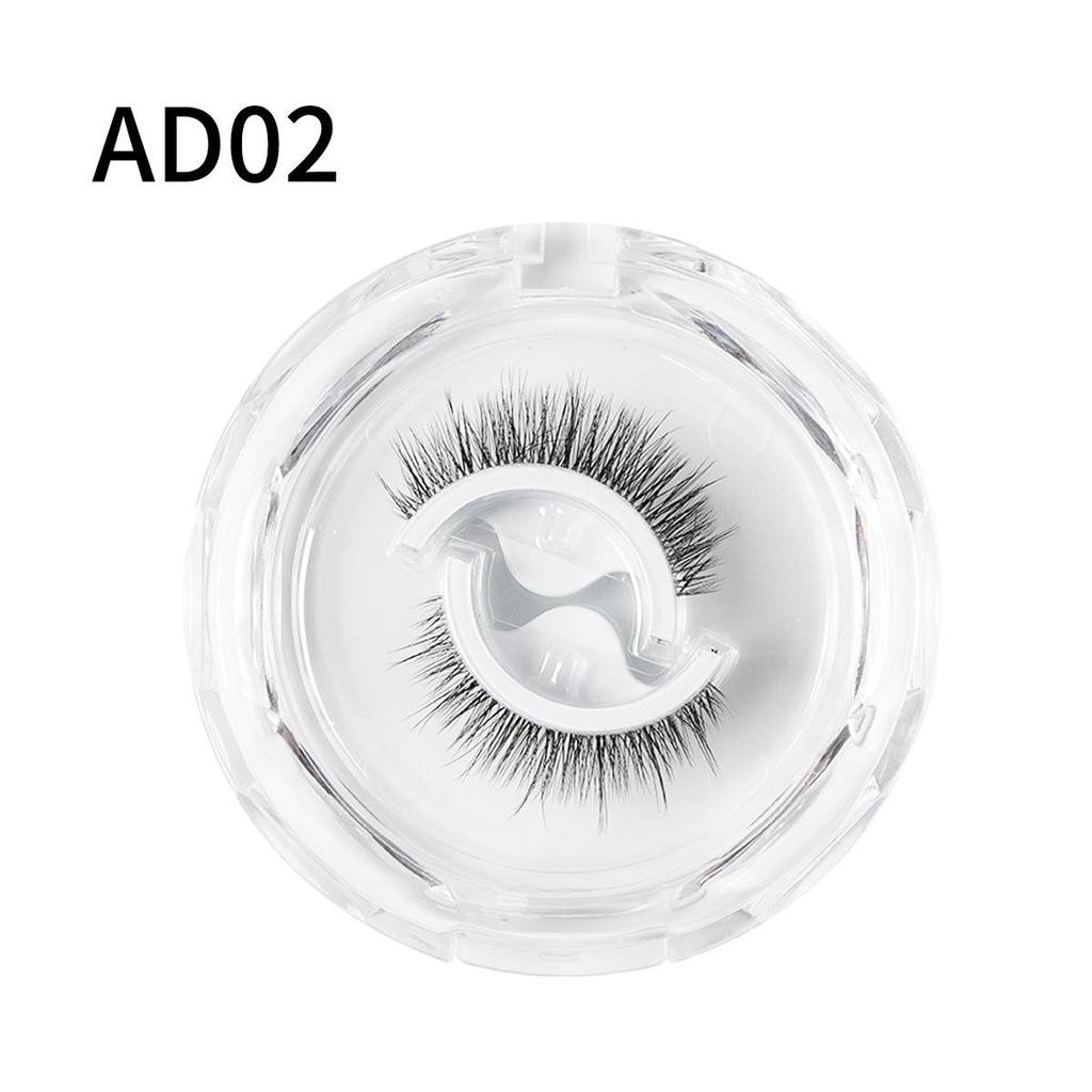 Five-Pair Set of Thick, Curly, 3D Fox-Eye Cat-Eye False Eyelashes