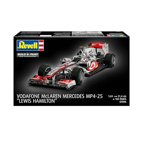 Revell Germany 1/24 Scale McLaren Mercedes MP4-25 L. Hamilton R07096 Plastic Model