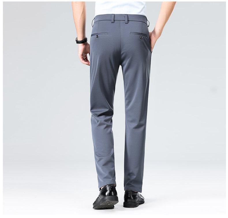 2024 Men's Casual Business Dress Straight-Leg Pants