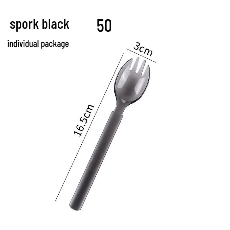 Youluo Individually Wrapped Disposable Plastic Cutlery Set