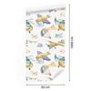 Painted Planes and Helicopters Wallpaper for Living Room and Bedroom 50x1000