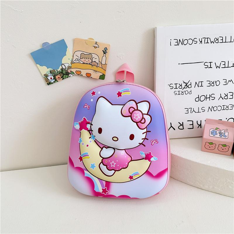 Hello Kitty Kids Backpack For Preschoolers With Lightweight Nylon For School Use Style A