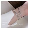 Korean Geometric Heart Bracelet: Retro Fashion for Women