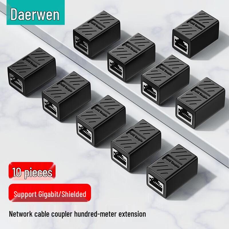 

DOREWIN Гігабітний екранований мережевий з єднувач RJ45