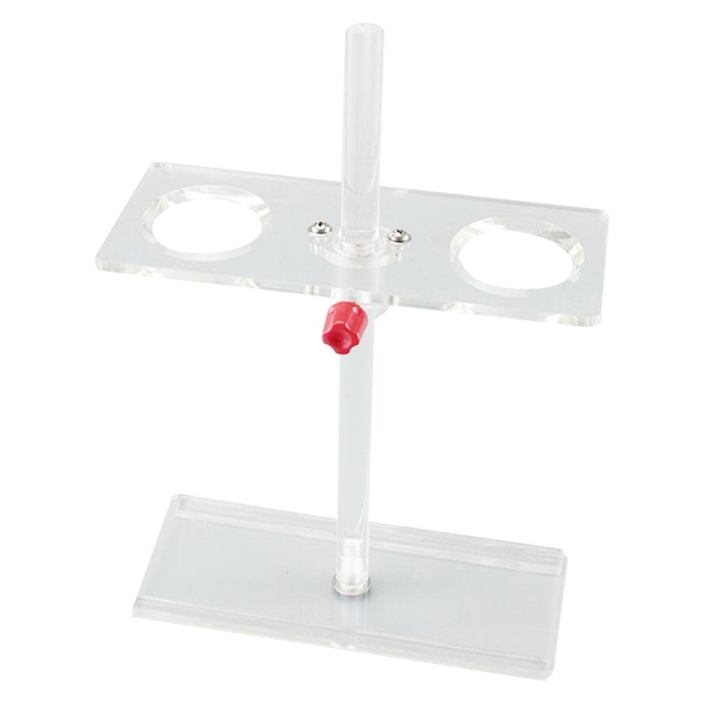 Buy Separatory Funnel Rack Wooden Plastic Plexiglass Funnels Stand Storage Shelf Laboratory