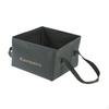 Collapsible Water Bucket for Outdoor Use with Handles and Foot Basin