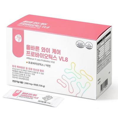 Correct Y Care Probióticos VL8, 135g, 1 unidade, comida saudável coreana