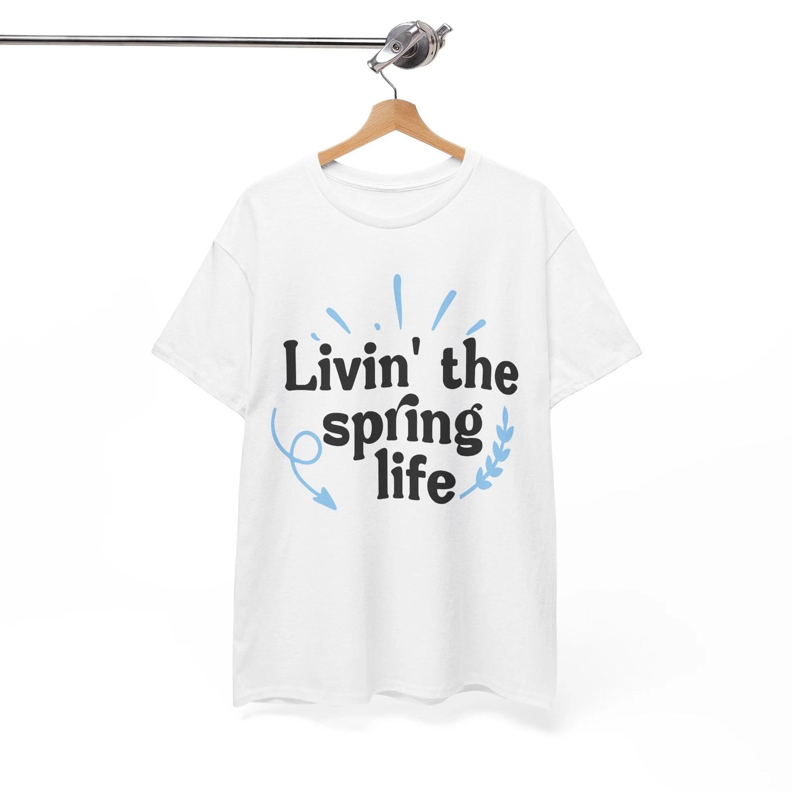 Fresh Flowers T-Shirt | Vibrant Garden & Springtime Tee | Livin  the spring life M