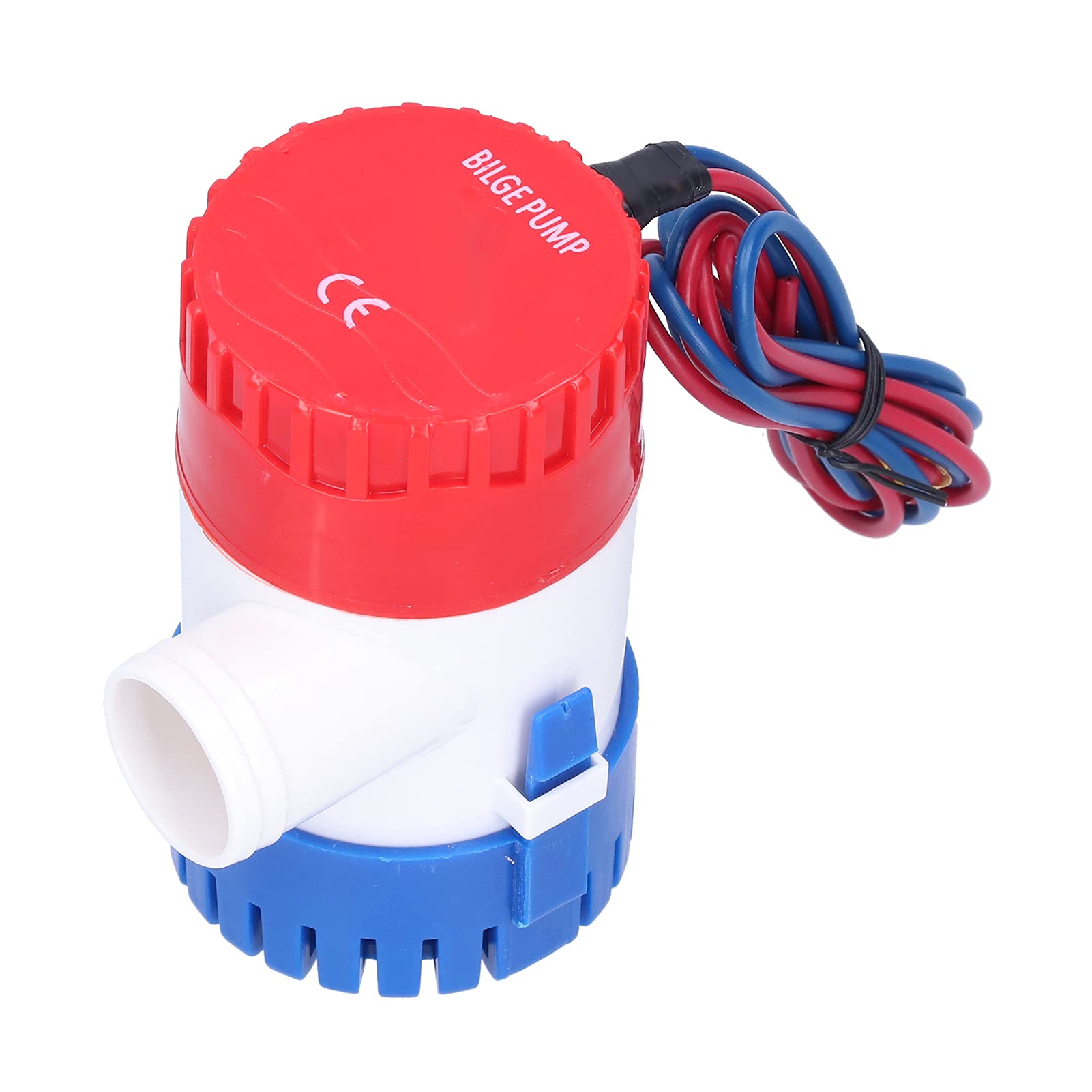

Boat Water Pump 12V/24V Electric Bilge Pump Marine Bilge Pump with Semi-Automatic Switch Flow Rate 350/500/750/1100GPH Electric Bilge Pump for Dr
