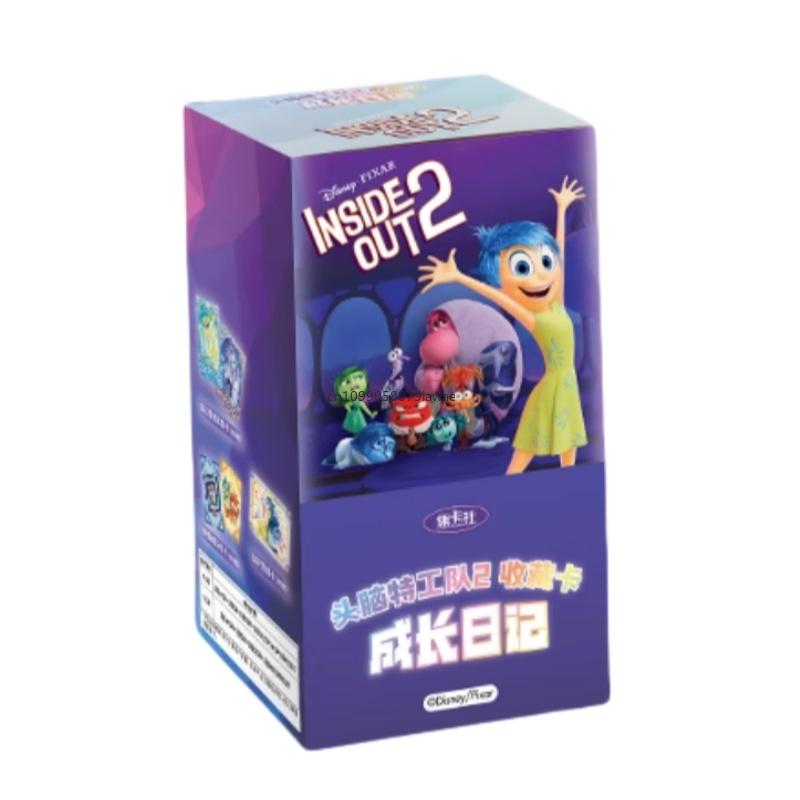 Card.Fun Official Genuine Inside Out 2 Card Movie Animation Cartoon Collect Periphery Game Joy Sadness Anger Toy Gift