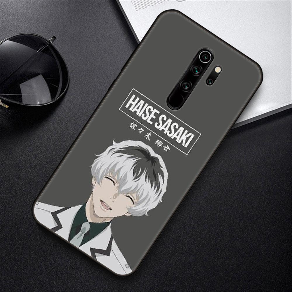 

Чохол для телефону Xiaomi Redmi Note 8 8T 10 9 9S 7 6 Pro xiaomi 9 9A 8 8A 7 6 Black Cover Prime Trend Tokyo Ghoul Kaneki Ken Redmi Note 8 Pro