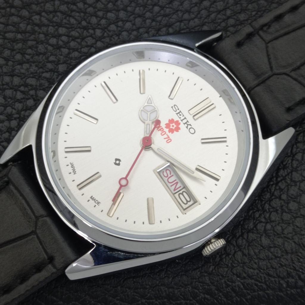VINTAGE REFURBISHED SEIKO EXPO 70 AUTOMATIC 6309A JAPAN MENS WATCH A441921-9