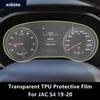 For JAC S4/JS4 19-20 Car Interior Center Console Transparent TPU Protective Film Anti-scratch Repair Film Accessories Refit