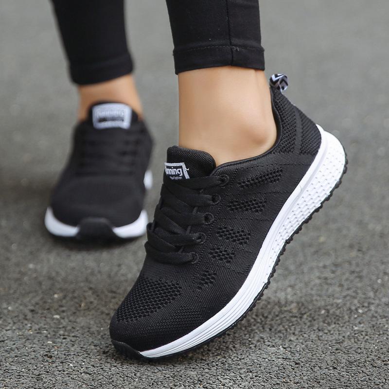 Scarpe da ginnastica traspiranti da donna Scarpe da corsa Scarpe casual per abbigliamento sportivo fitness