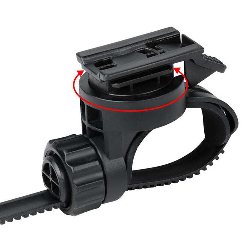 Bicycle Front Light Flashlight Holder Adapter Computer Mount Bracket For Road