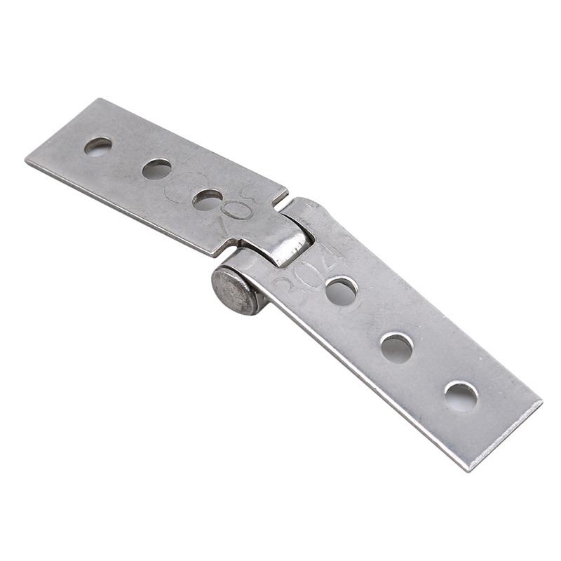 1pc Boat Cast Door Butt Hinges Four-section Stainless Steel Precision Casting Hinge For Yacht Boat Furniture Doors Accessories
